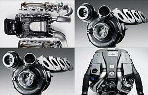 Mercedes AMG Twin-Turbo 5.5 Litre V8 Engine